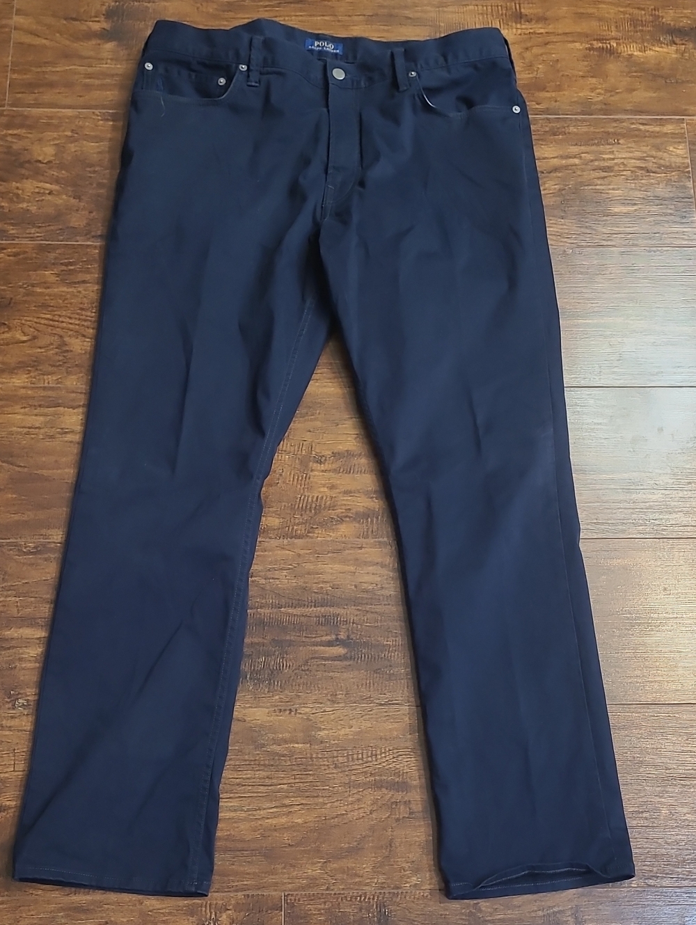 Polo by Ralph Lauren Navy Men’s Pants Varick Slim Straight Career Travel 38/32